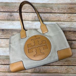 Tory Burch Ella Small Canvas Tote